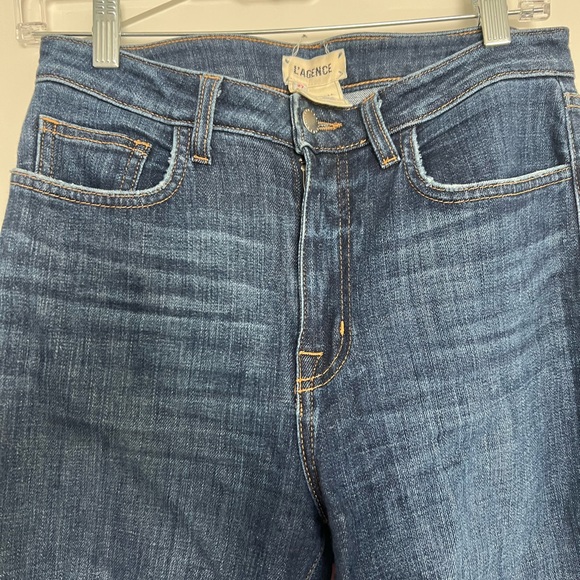 L’AGENCE Size 27 Pre-Owned Excellent Condition High Line Jeans In Monrovia - Picture 7 of 7